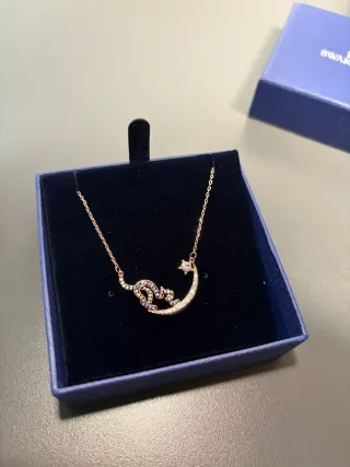 Collar Swarovski Luna y Estrella