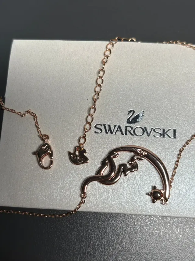 Collar Swarovski Luna y Estrella