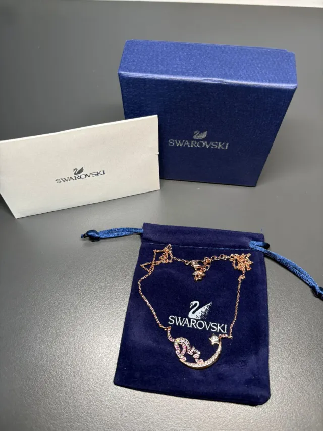 Collar Swarovski Luna y Estrella