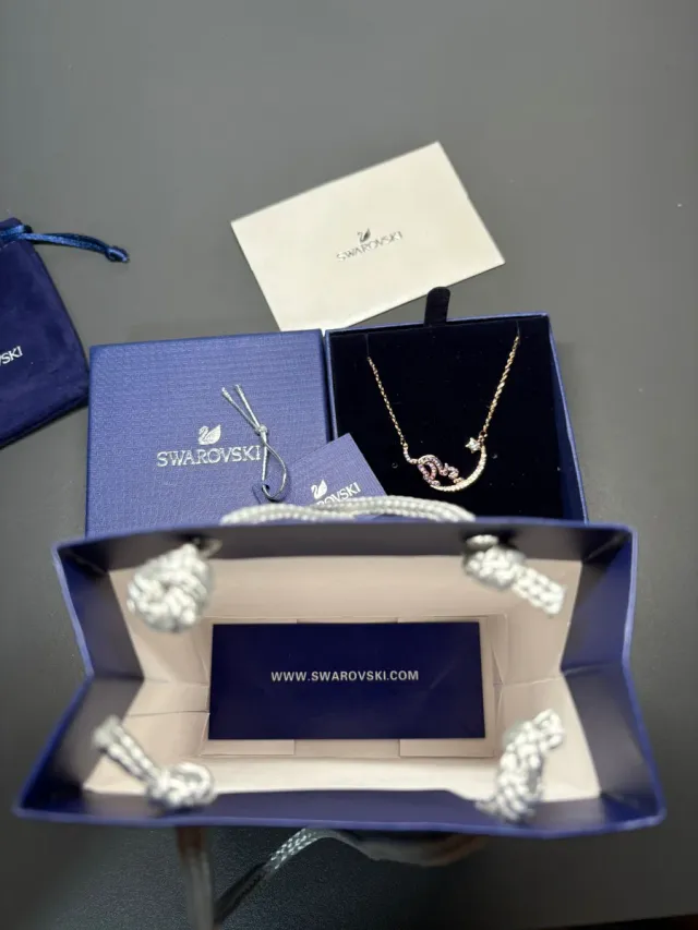 Collar Swarovski Luna y Estrella