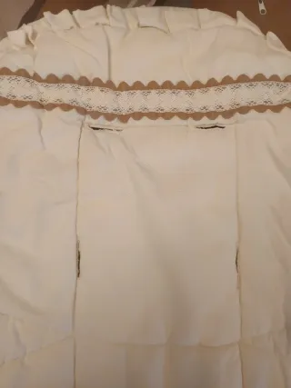 Funda para silla de paseo con volantes