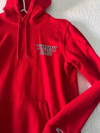 Sudadera Tommy Jeans Roja