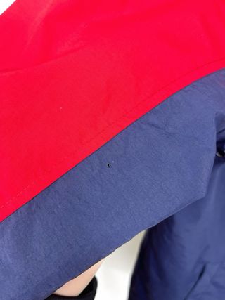 Chaqueta Cortavientos Fila Retro Y2K Azul Roja