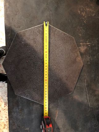 Plancha de hierro hexagonal