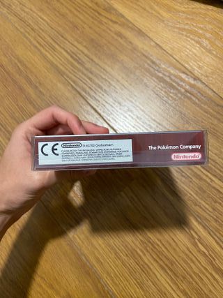 Caja Pokémon Rubí GBA
