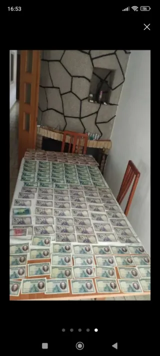 Billetes antiguos coleccionables