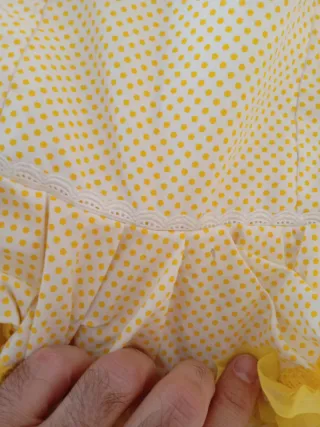 Vestido Gitana Bebé,sobre 2 años.