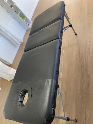 Camilla de masajes fisioterapia