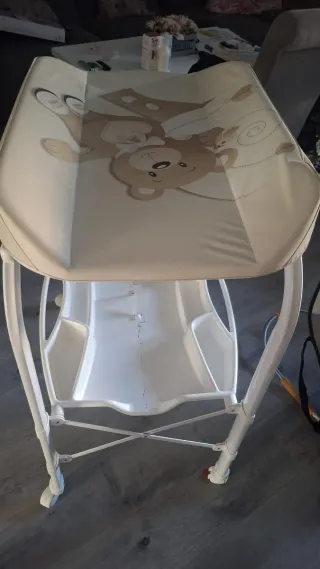 Bañera cambiador bebé