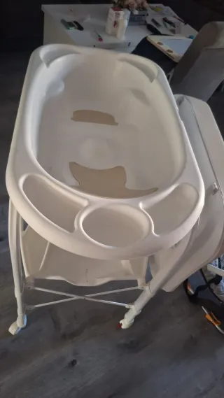 Bañera cambiador bebé
