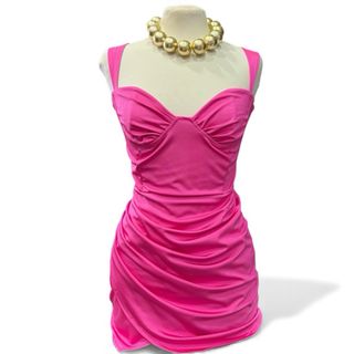 Vestitino donna fucsia