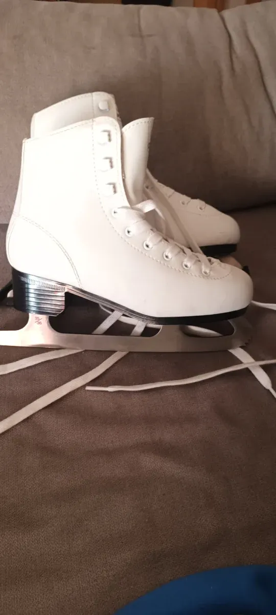 Patines hielo blancos talla 35-36