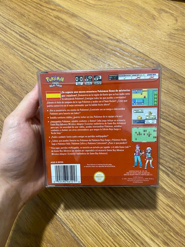 Cajas Pokémon Game Boy Advance (5 juegos)
