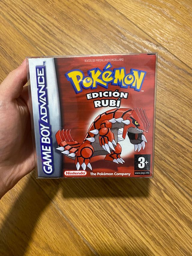 Cajas Pokémon Game Boy Advance (5 juegos)