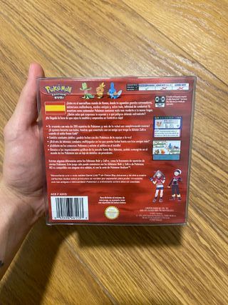 Cajas Pokémon Game Boy Advance (5 juegos)