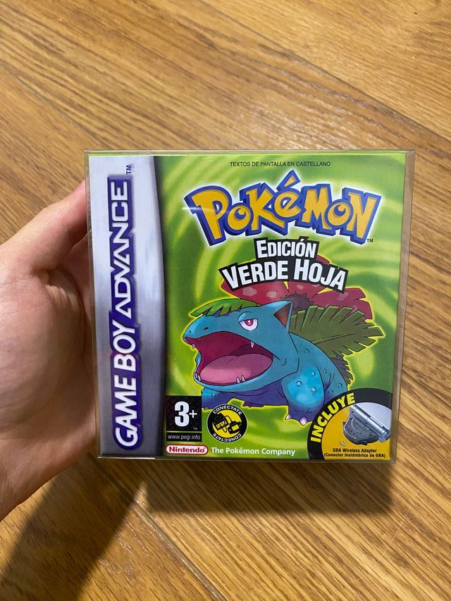 Cajas Pokémon Game Boy Advance (5 juegos)