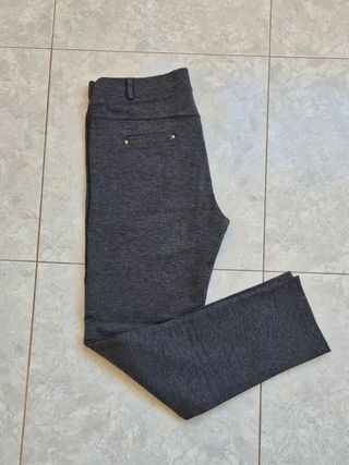 Leggings color gris jaspeado de Pronto Moda