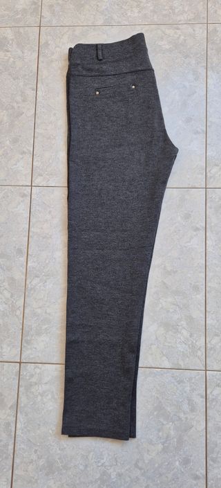 Leggings color gris jaspeado de Pronto Moda
