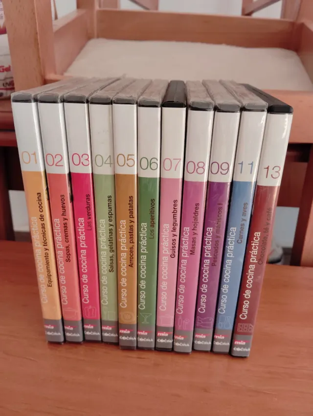 Curso Cocina Práctica DVD Colección Completa