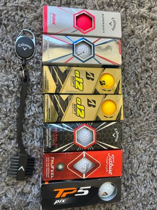 Bolas de Golf Callaway + Limpia Palos