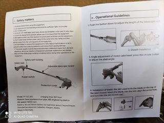 Tagliasiepi Elettrico da Giardino YY-GC.J00