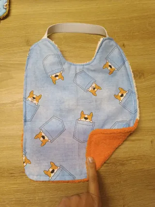 Lote 6 baberos nuevos