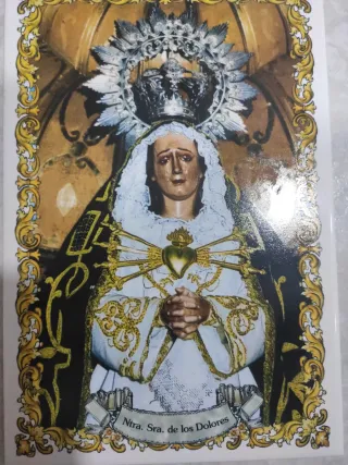 Azulejo Virgen de los Dolores 30x20