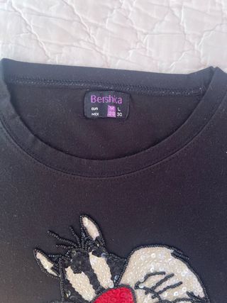 Camiseta Bershka Silvestre Talla S