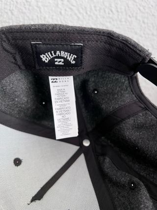 Gorra Billabong Color Charcoal