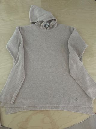 Jersey y pantalón punto camel niña Talla única