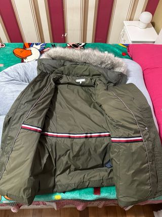 Plumífero Tommy Hilfiger Mujer Verde Talla S