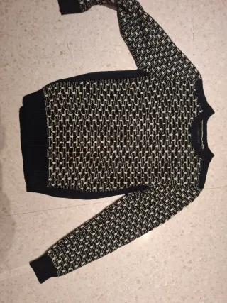 Jersey lft hombre negro y blanco