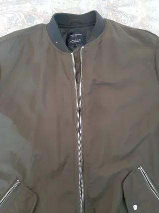 Cazadora Bomber Verde Oliva