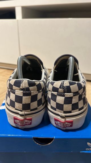 Vans Slip On Checkerboard Plataforma