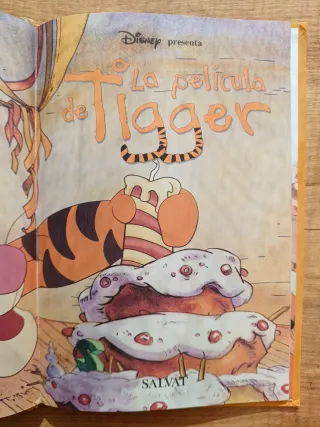 Libro infantil La película de Tigger