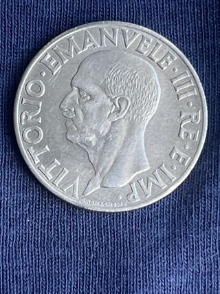 2 Lire Italia 1940 Aquila Romana