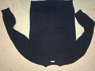 Jersey hombre azul y negro