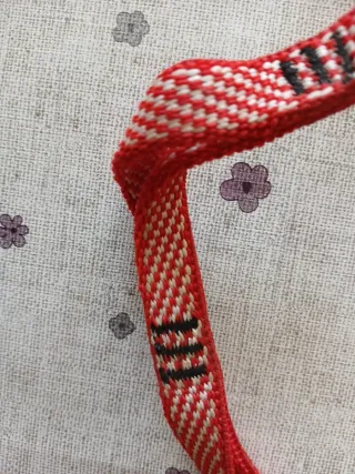 Cabo de anclaje rojo