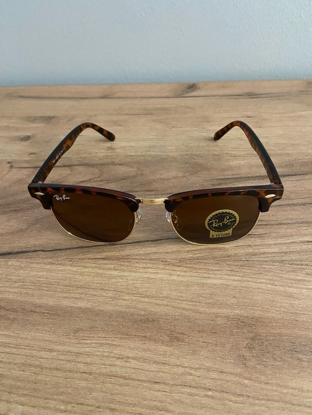 Gafas de sol Marrón y Dorado