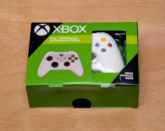 Bomba da Bagno Xbox Effervescente a Forma di Controller