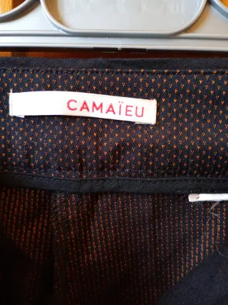 Pantalón largo estampado