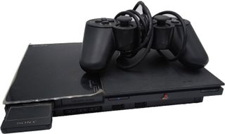 Playstation 2 Slim Nera + 2 Controller