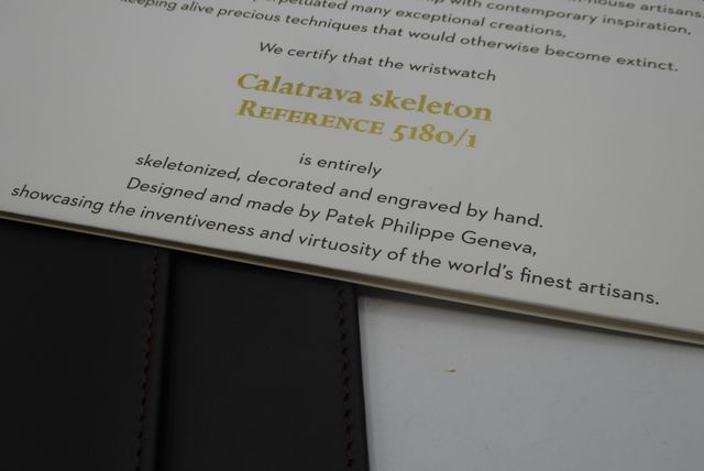 Calatrava Skeleton 5180/1 Card hold