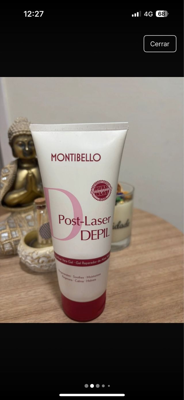 Crema Post-Laser Montibello DEPIL Aloe Vera