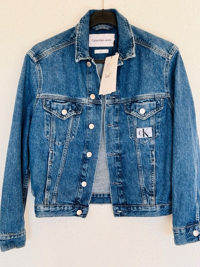 Chaqueta Vaquera Calvin Klein Jeans Azul