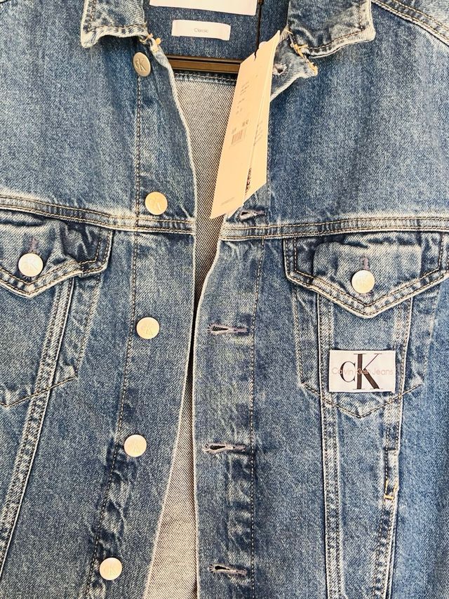 Chaqueta Vaquera Calvin Klein Jeans Azul