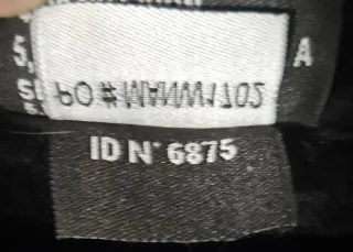 Bombardier Schott Negra cuero oveja