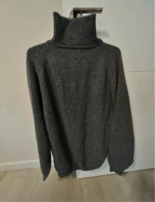 Jersey de lana con cremallera