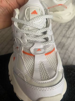 Zapatillas Adidas Runner Deluxe Naranja/Blanco