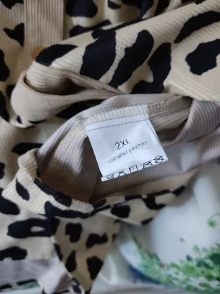 Camisa de pana estampado leopardo